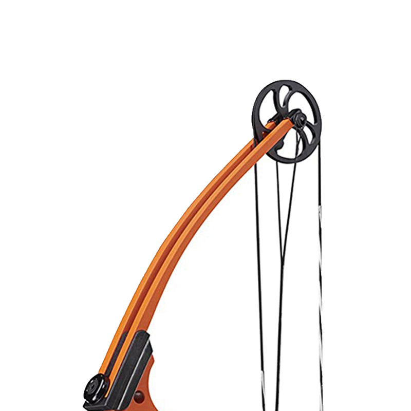 Genesis Archery Original Adjustable Left Handed Compound Bow, Orange (3 Pack)