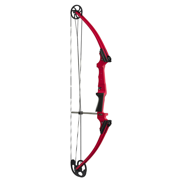 Genesis Archery Compound Bow Adjustable Sizing for Right Handed, Red (2 Pack)