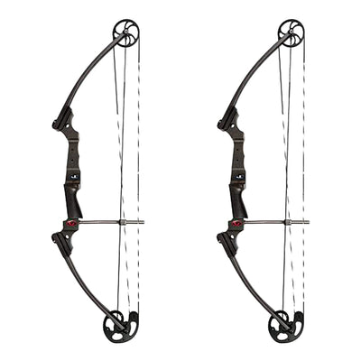 Genesis Archery Compound Bow Adjustable Sizing for Left Handed, Carbon (2 Pack)