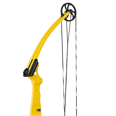 Genesis Archery Original Left Handed Compound Bow Archery Kit, Yellow (3 Pack)