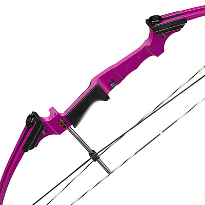 Genesis Archery Original Left Handed Compound Bow Archery Kit, Purple (3 Pack)