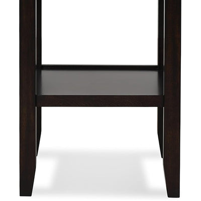 New Classic Furniture Celeste 42" Faux Marble Round Table, & 4 Chair Set, Black - VMInnovations