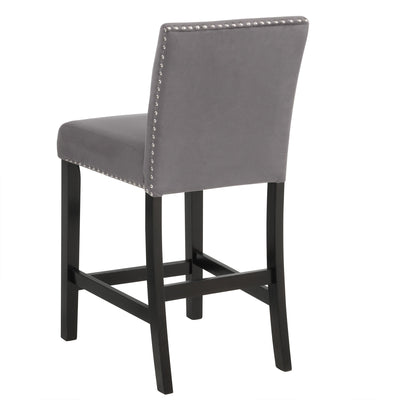 New Classic Furniture Celeste 42" Faux Marble Round Table, & 4 Chair Set, Gray - VMInnovations
