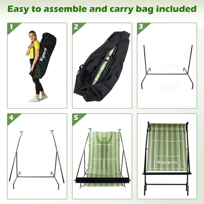 Ksports Racket Sports Indoor Outdoor Tennis Rebounder Net w/Bag, Green(For Parts - VMInnovations