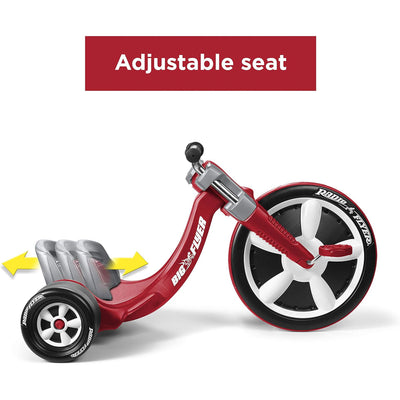 Radio Flyer Big Flyer Big Front Wheel Chopper Style Trike for Ages 3 to 7 (Used) - VMInnovations