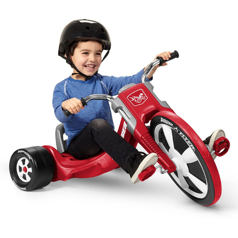 Radio Flyer Deluxe Big Flyer Big Front Wheel Chopper Style Trike for Ages 3 to 7