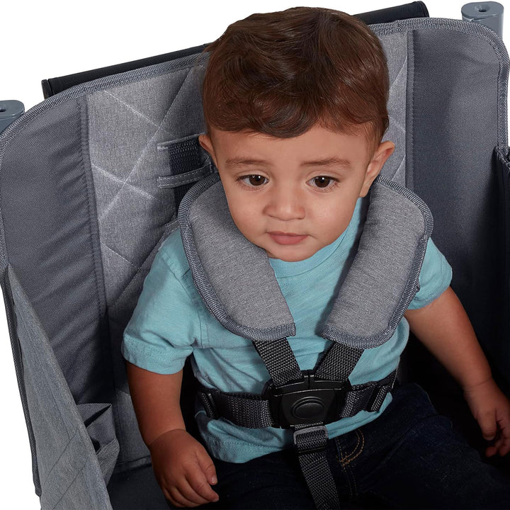 Radio Flyer Collapsible Stroll N Wagon with Storage Bag, Light Gray (Open Box) - VMInnovations