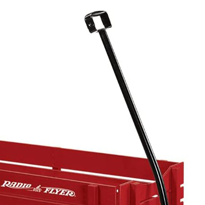 Radio Flyer Town and Country Wooden Wagon w/Removable Side Panels, Red(Open Box) - VMInnovations