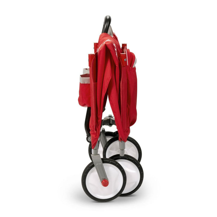 Radio Flyer 3 in 1 EZ Fold Wagon with Canopy, Red (For Parts) - VMInnovations