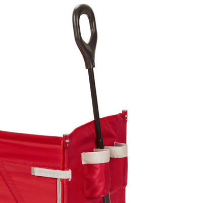 Radio Flyer 3 in 1 EZ Fold Wagon All Terrain Off Road Cart w/Canopy, Red (Used) - VMInnovations