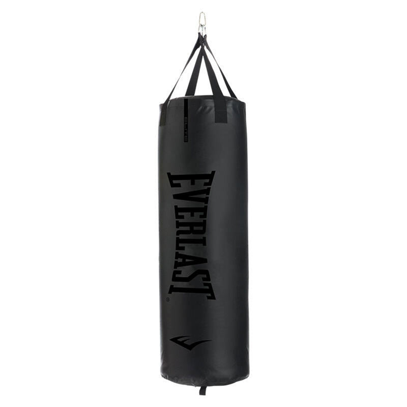 Everlast Elite 2 Nevatear Heavy Punching Bag with Dual Hanging Strap, Black