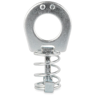 Camco Stainless Steel Bilingual Cam Lock for Water Heater Door Latch, Silver - VMInnovations