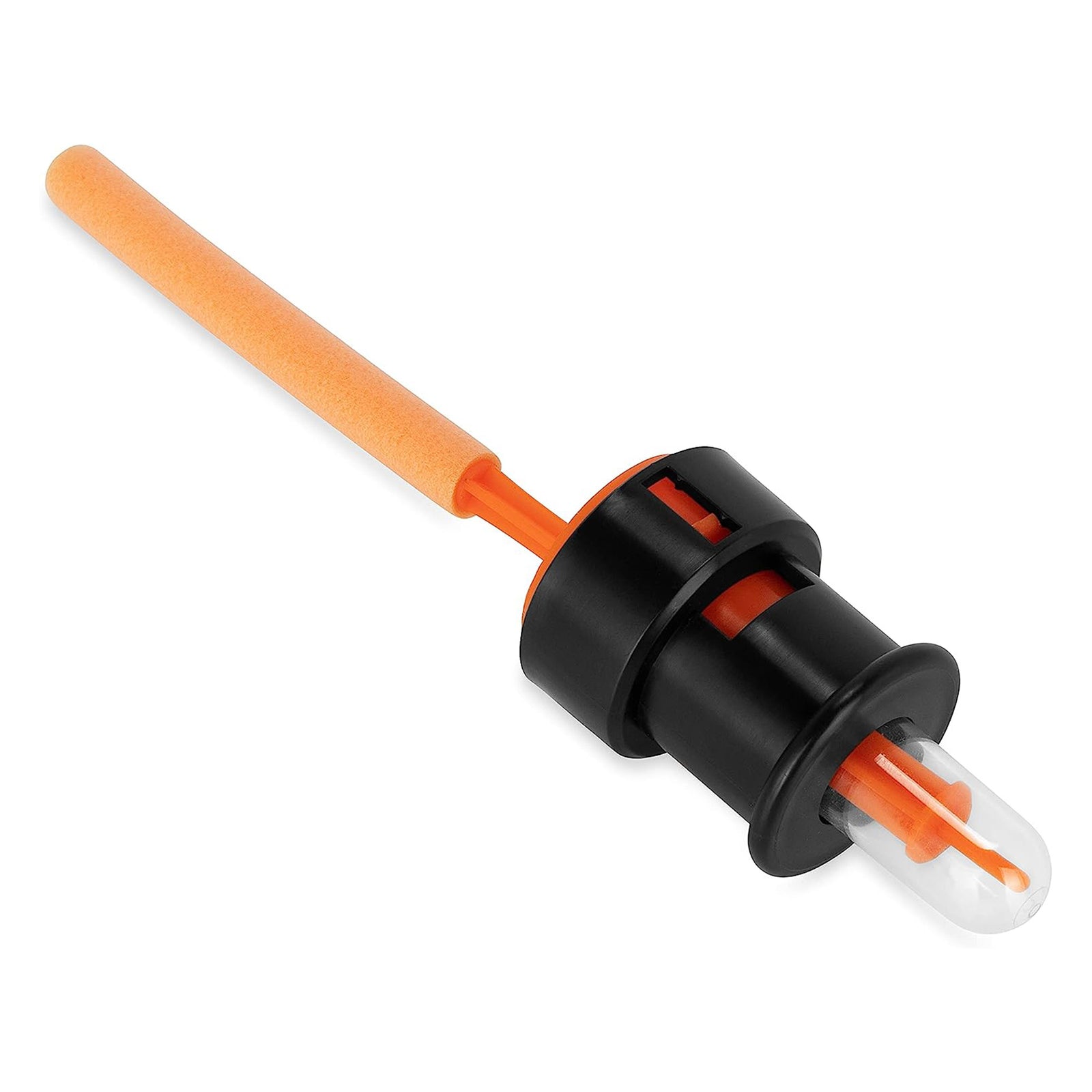 Camco Rhino Easy to Install 1.5 Inch Diameter RV Tote Tank Gauge, Black/Orange - VMInnovations