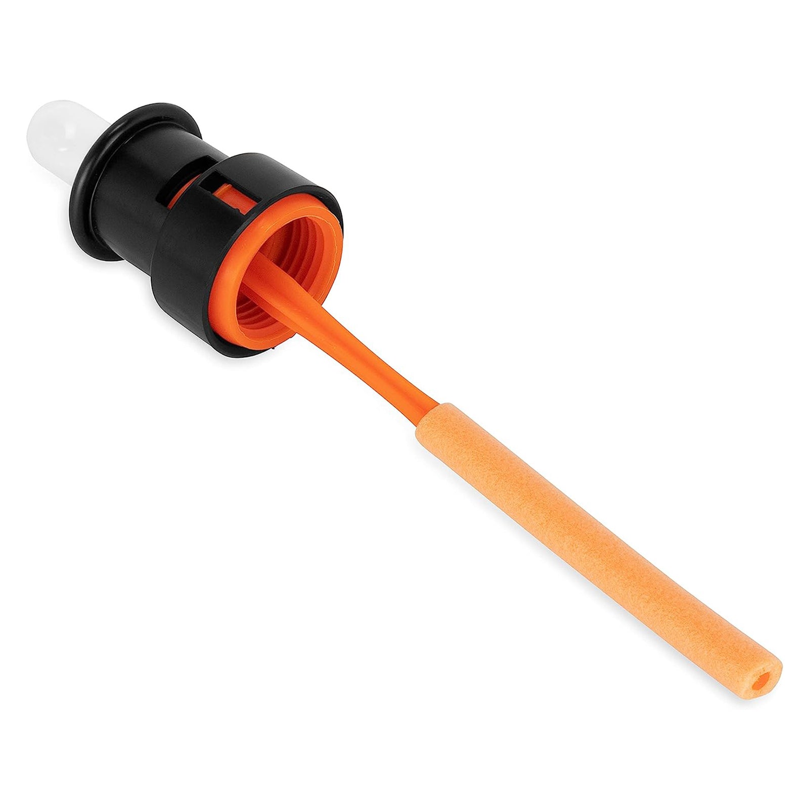 Camco Rhino Easy to Install 1.5 Inch Diameter RV Tote Tank Gauge, Black/Orange - VMInnovations
