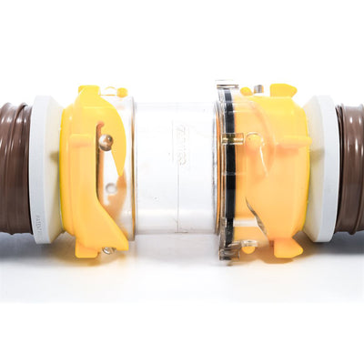 Camco 3.5" Non-Restrictive RV Sewer Hose Outlet Extender, Plastic Adapter (Used) - VMInnovations