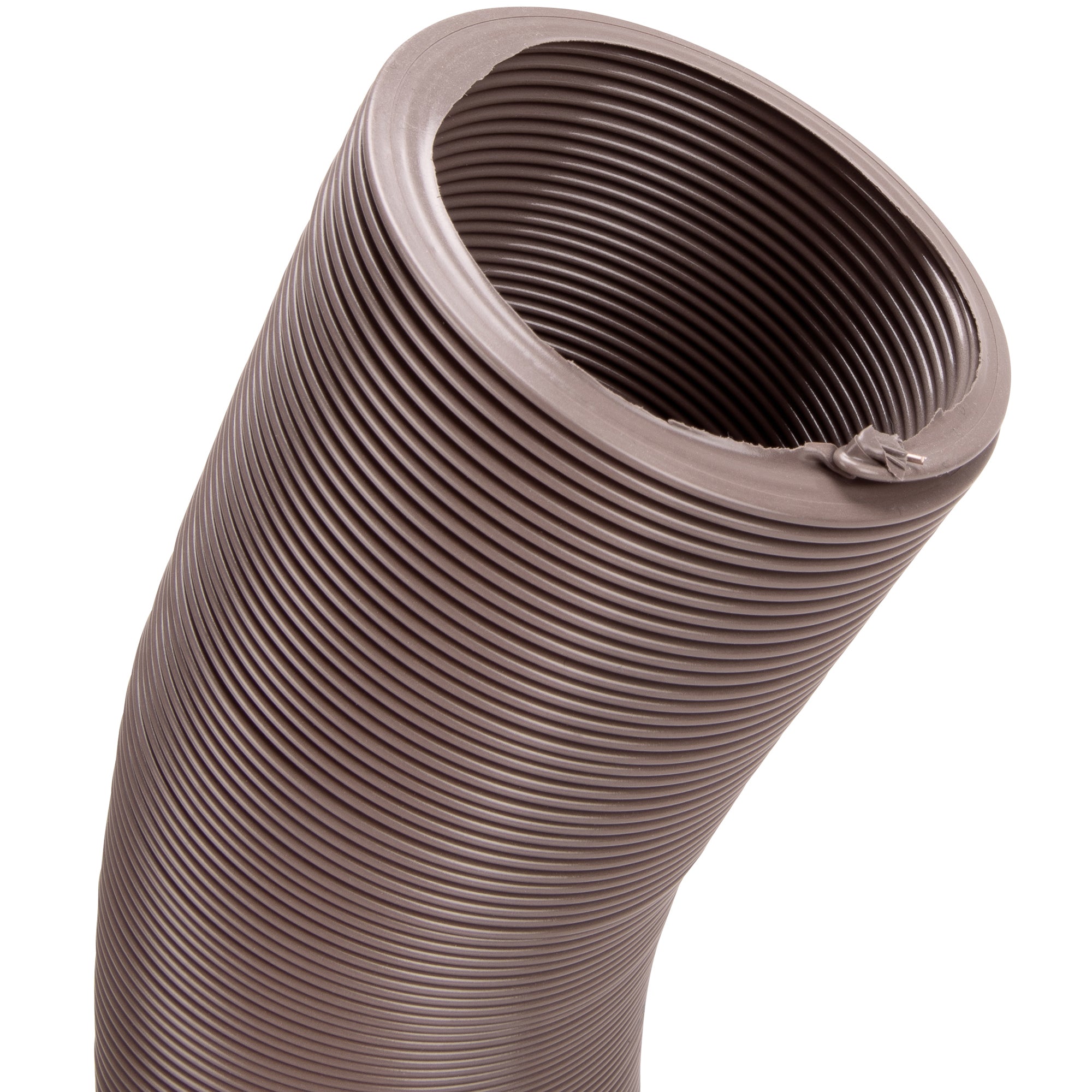 Camco 15 Foot Heavy Duty HTS Vinyl RV Sewer Hose with Steel Wire Core, Brown - VMInnovations