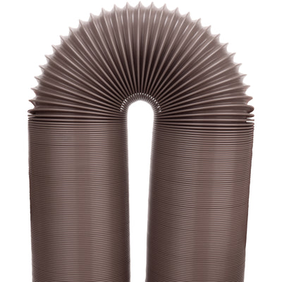 Camco 15 Foot Heavy Duty HTS Vinyl RV Sewer Hose with Steel Wire Core, Brown - VMInnovations