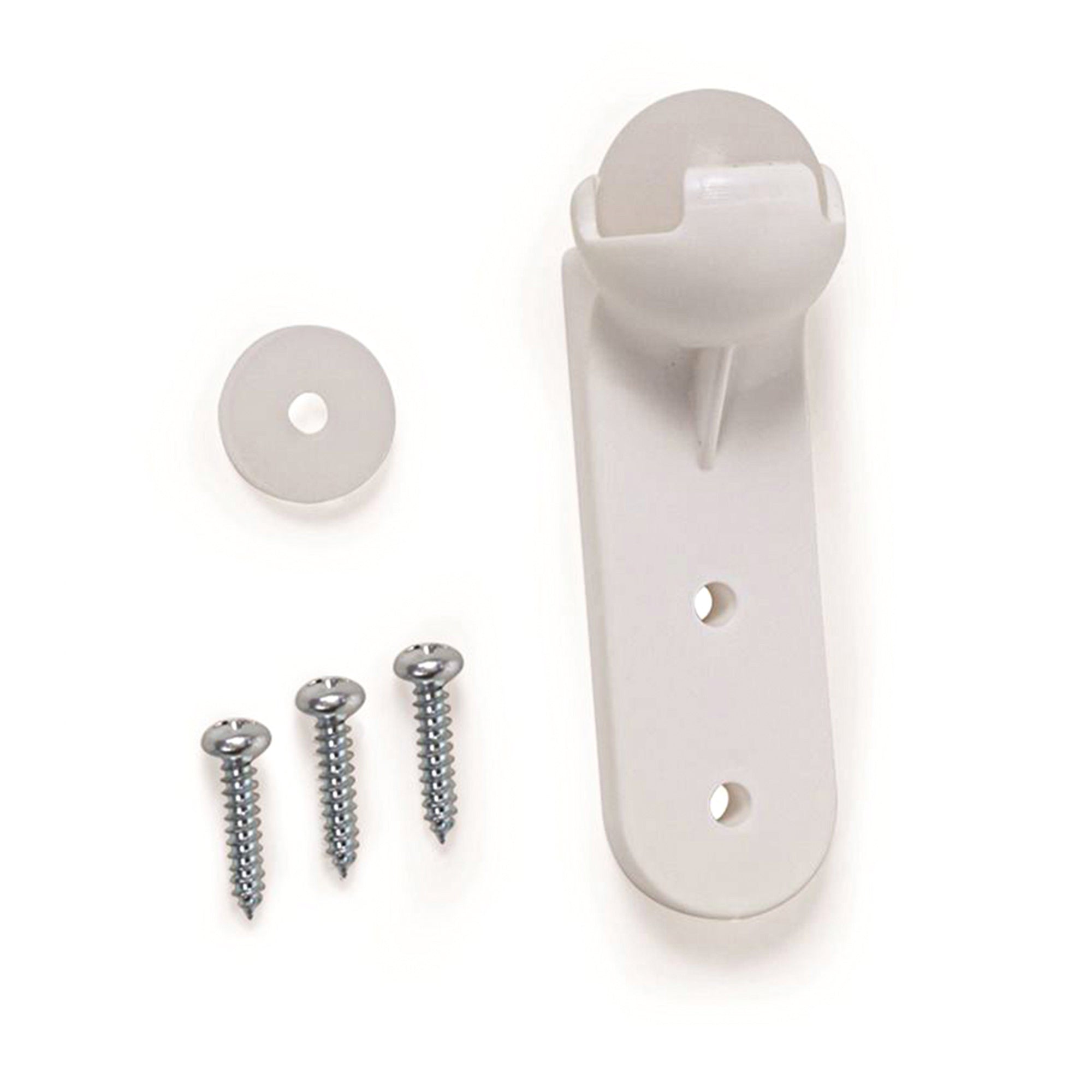 Camco Door Roller Ball w/Screen Door Slider & Mounting Hardware, White(Open Box) - VMInnovations