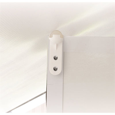 Camco Door Roller Ball w/Screen Door Slider & Mounting Hardware, White(Open Box) - VMInnovations