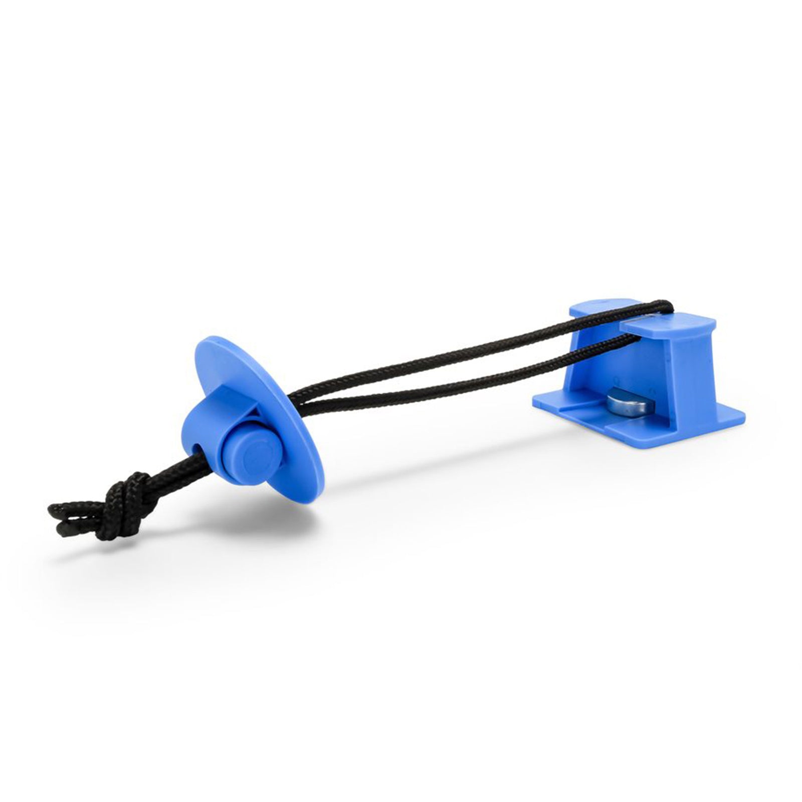 Camco Adjustable Universal RV Fridge Door Block Accessory with Drawstring, Blue - VMInnovations