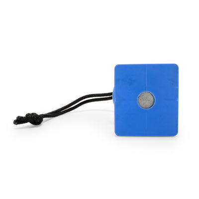 Camco Adjustable Universal RV Fridge Door Block Accessory with Drawstring, Blue - VMInnovations