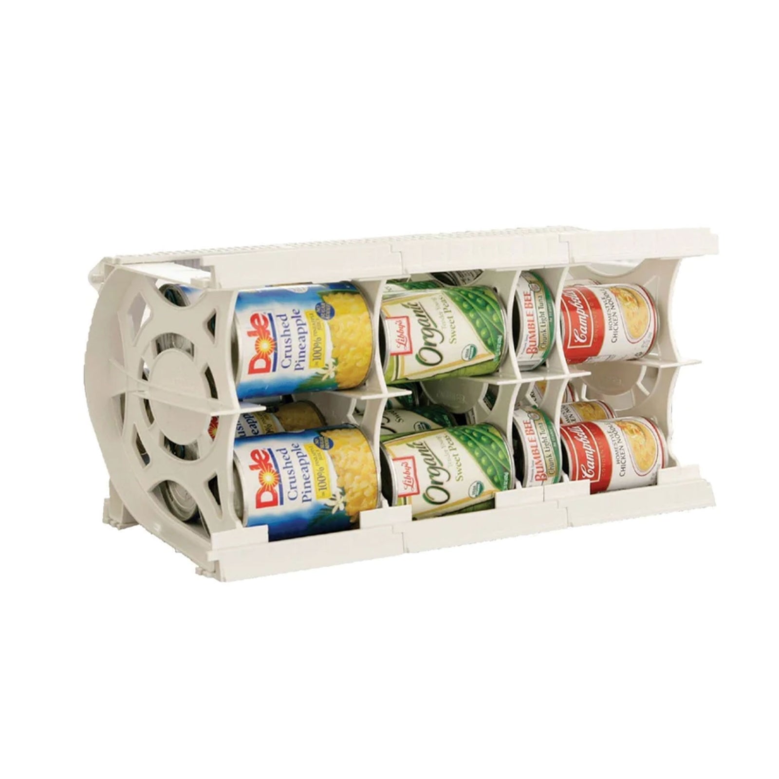 Shelf Reliance Cansolidator 20 Can Rotating Canned Food & Soda Storage, USA Made - VMInnovations
