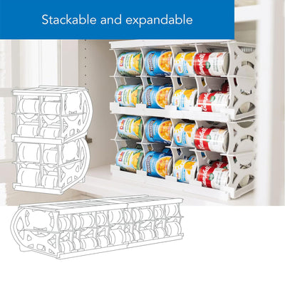 Shelf Reliance Cansolidator 40 Can Rotating Canned Food & Soda Storage, USA Made - VMInnovations