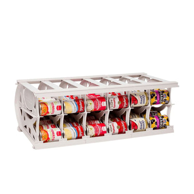 Shelf Reliance Cansolidator & Adjustable Pantry 60 Can Holder(Open Box) - VMInnovations
