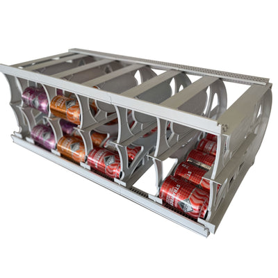 Shelf Reliance Cansolidator 60 Can Rotating Canned Food & Soda Storage, USA Made - VMInnovations