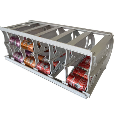 Shelf Reliance Cansolidator & Adjustable Pantry 60 Can Holder(Open Box)