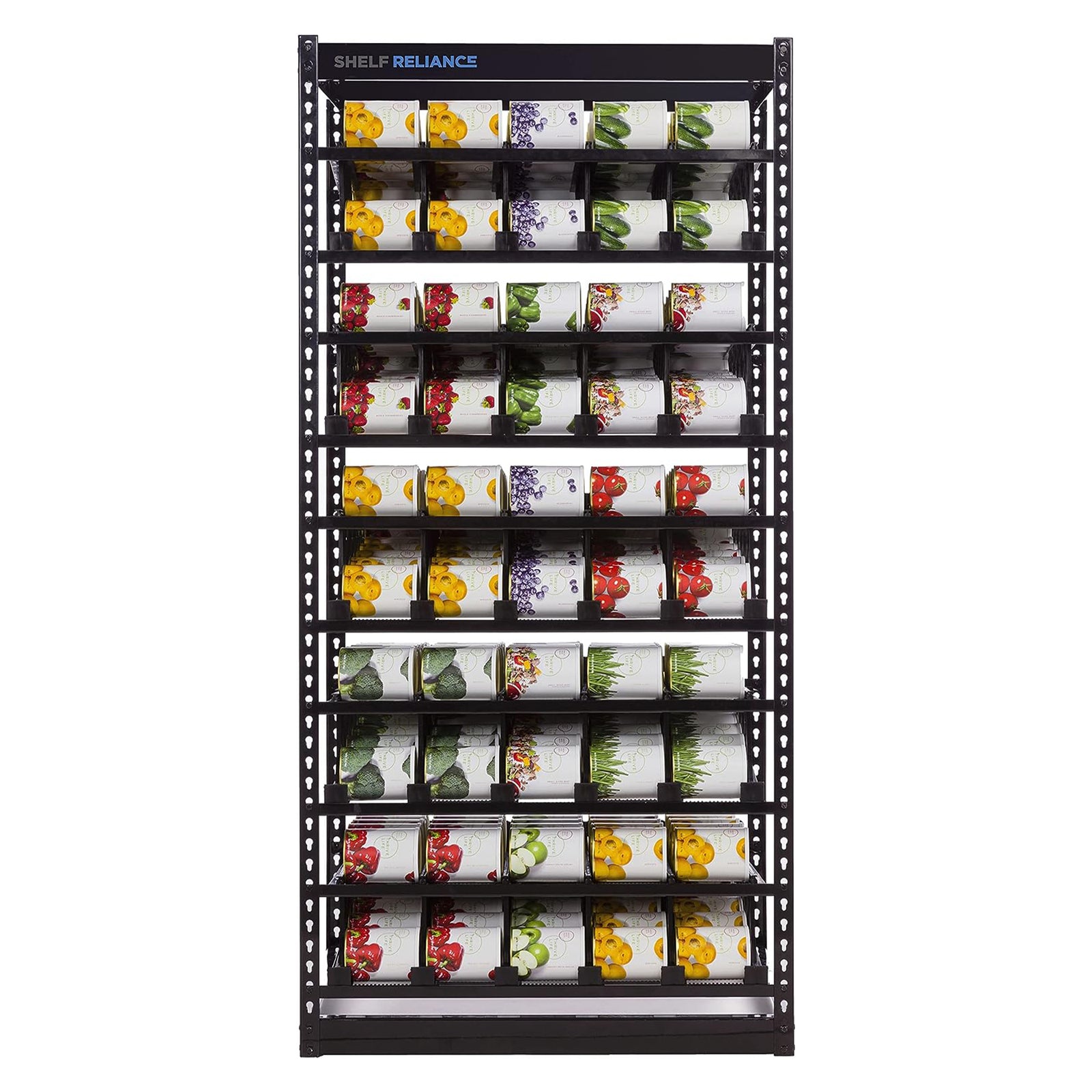 Shelf Reliance Maximizer Medium Pantry Can Organizer Supports Up To 375 Cans - VMInnovations