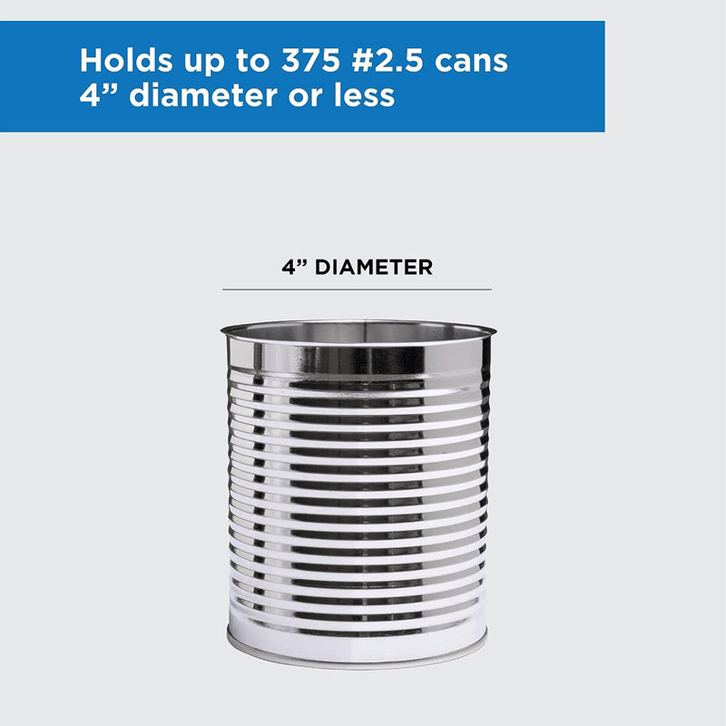 Shelf Reliance Maximizer Medium Can Rotation Organizer Supports Up To 375 Cans