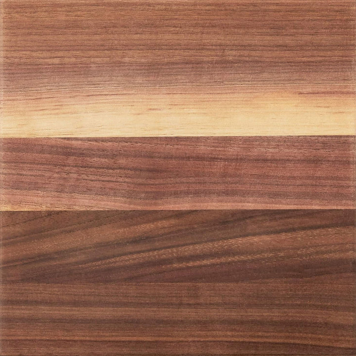 John Boos Small Walnut Wood Edge Grain Cutting Board for Kitchen, 9" x 9" x 1.5"