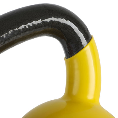 HolaHatha 20lb Solid Cast Iron Kettlebell for Home Strength Training (Open Box) - VMInnovations