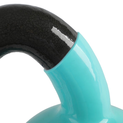 HolaHatha 25lb Solid Cast Iron Workout Kettlebell for Strength Training (Used) - VMInnovations