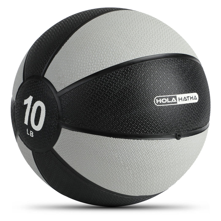 HolaHatha 10LB Medicine Exercise Ball for Rehabilitation/Working Out (Open Box)