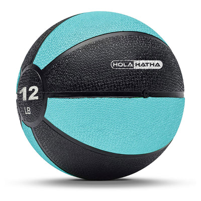 HolaHatha 12lb Medicine Ball for Rehabilitation or Working Out (Open Box) - VMInnovations