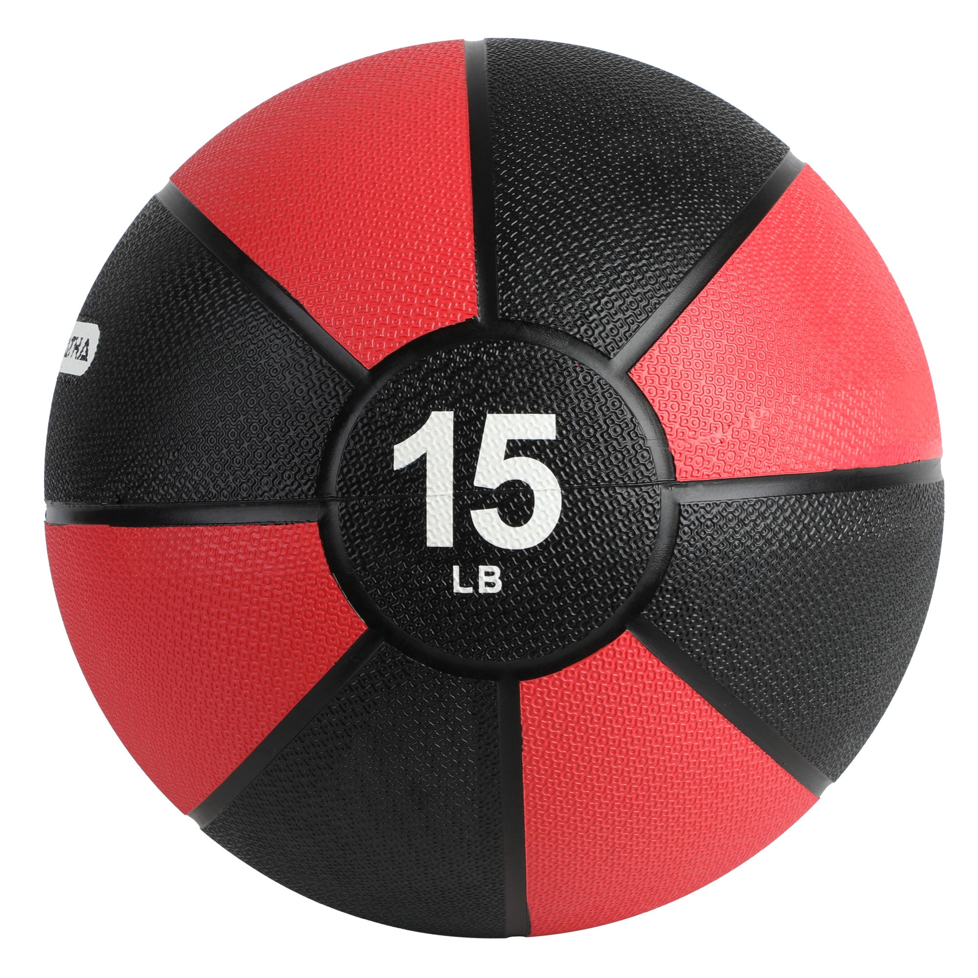 HolaHatha 15lb Medicine Ball for Rehabilitation or Working Out (Open Box) - VMInnovations
