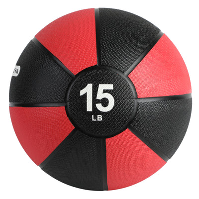 HolaHatha 15lb Medicine Ball for Rehabilitation or Working Out (Open Box) - VMInnovations
