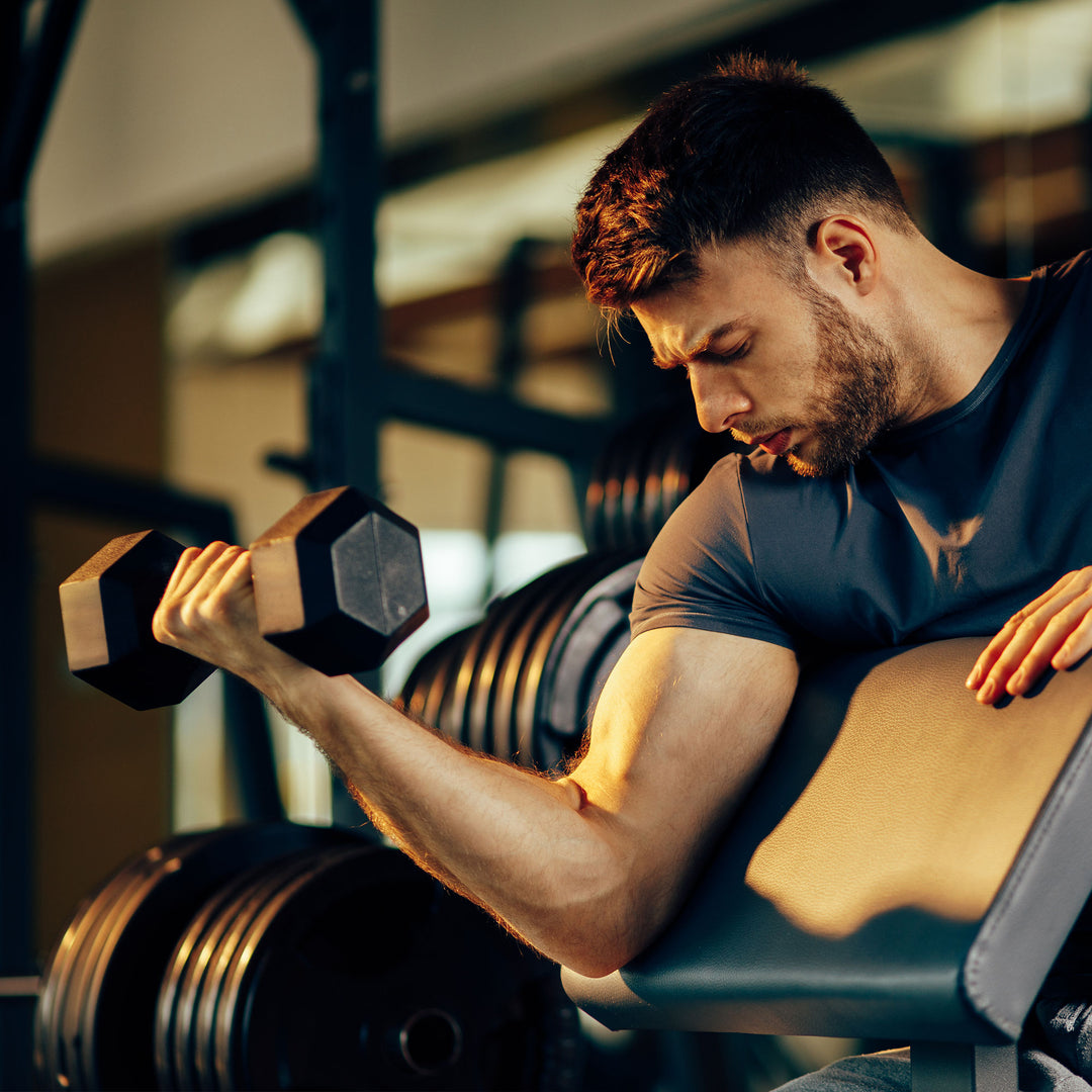 HolaHatha Iron Hexagonal Cast Home Exercise Dumbbell Free Weight, 20lb(Open Box) - VMInnovations