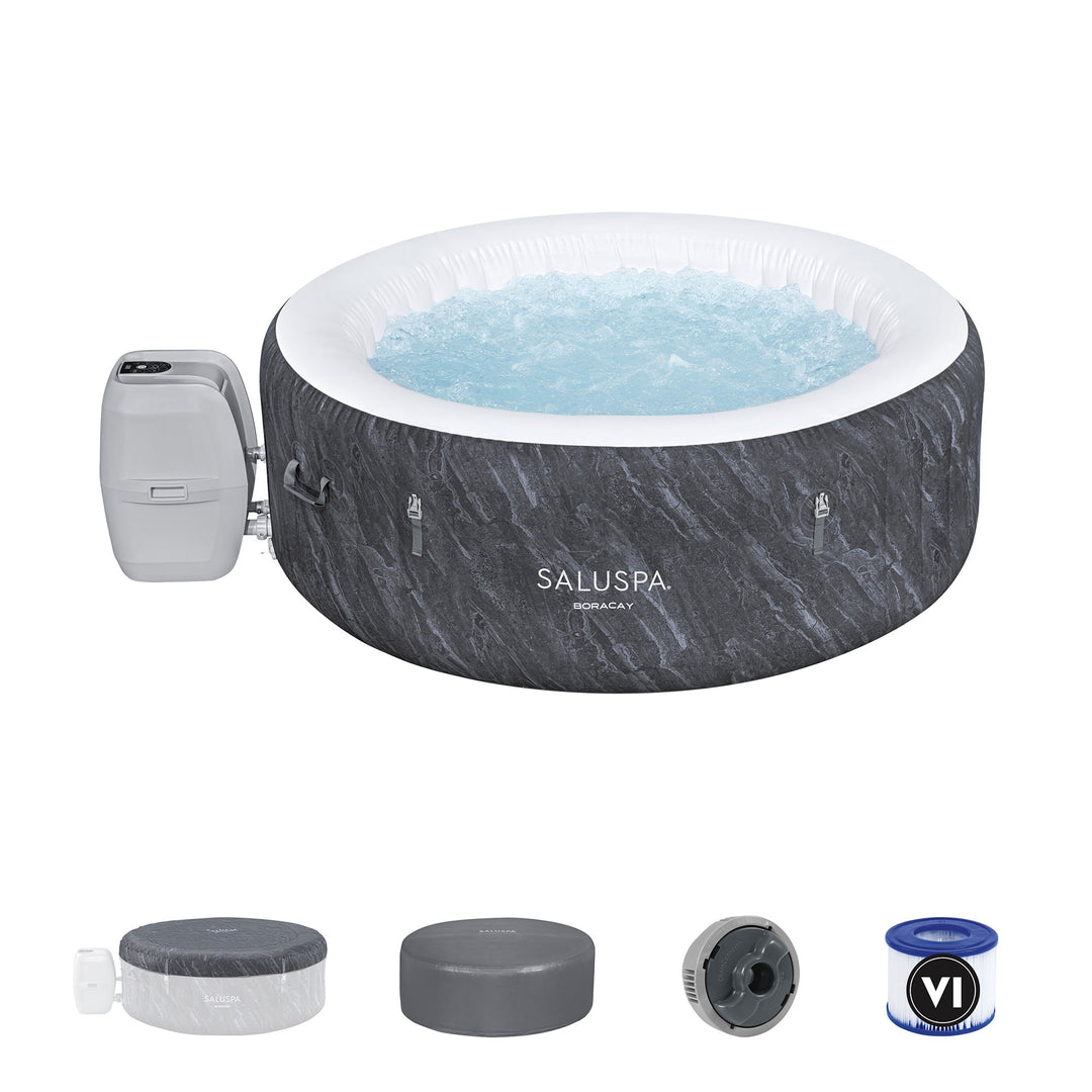 Bestway SaluSpa Boracay EnergySense Smart Signature AirJet Inflatable Hot Tub