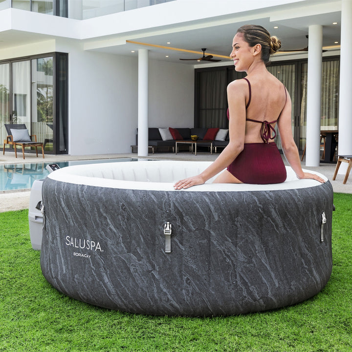 Bestway SaluSpa Boracay EnergySense Smart Signature AirJet Inflatable Hot Tub