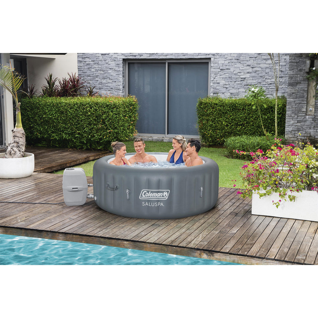 Coleman 6 Person EnergySense Smart AirJet Plus Inflatable Hot Tub(Used)