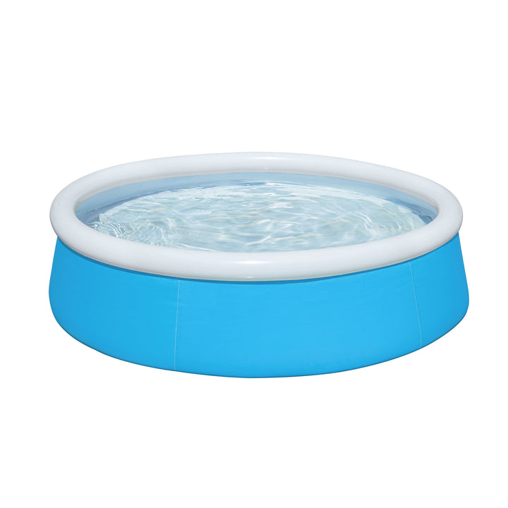 H2OGO! 5' x 15" Inflatable Top Ring Kiddie Swimming Pool, Blue (Open Box) - VMInnovations