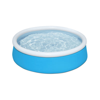 H2OGO! 5' x 15" Fast Set Inflatable Top Ring Kiddie Swimming Pool, Blue (Used) - VMInnovations