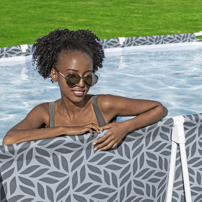 Bestway Steel Pro 12' x 6'7" x 26" Rectangle Above Ground Swimming Pool (Used) - VMInnovations