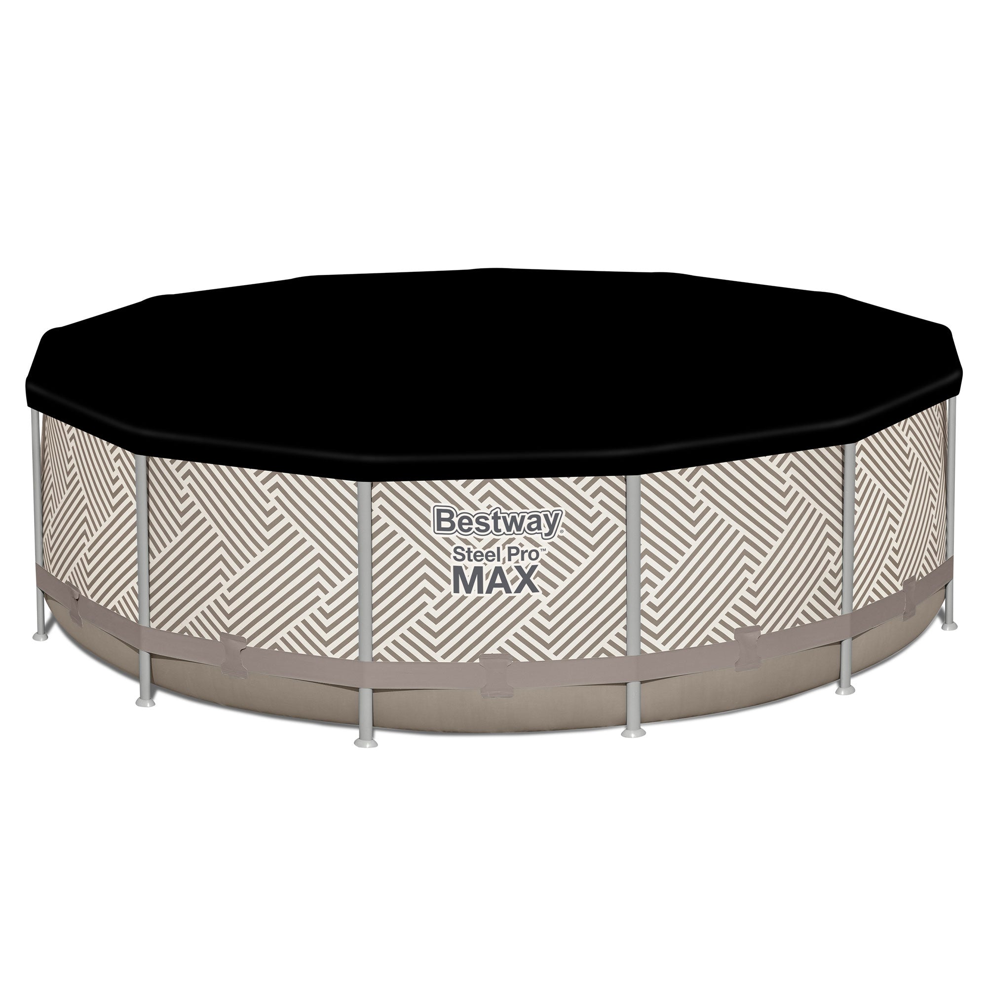 Bestway Steel Pro MAX 13' x 42" Above Ground Pool Set with Canopy & Ladder(Used) - VMInnovations