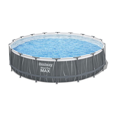 Bestway Steel Pro MAX 18' x 48" Round Pool Set w/LED Light & Remote (Open Box)