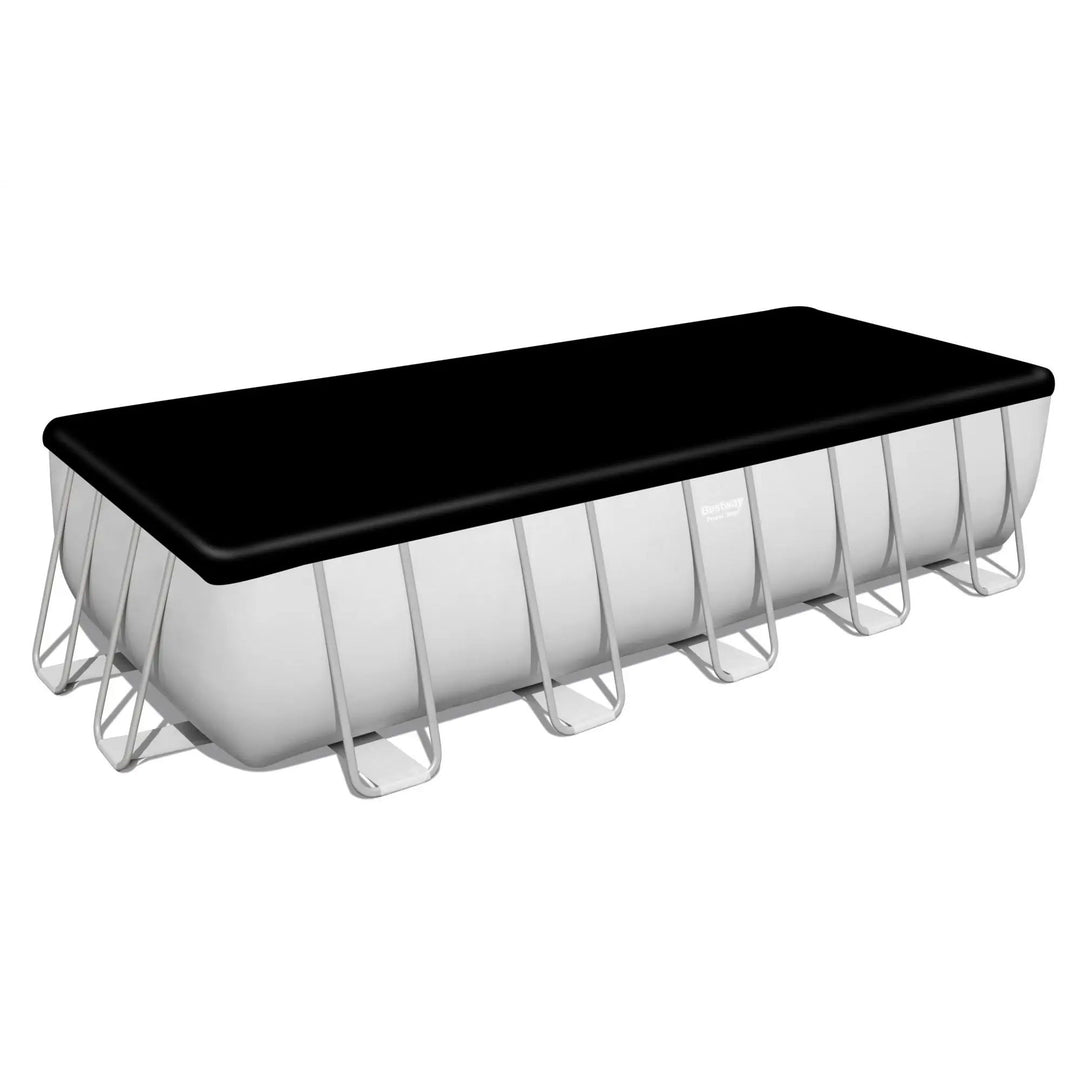 Bestway Power Steel 21' x 9' x 52" Above Ground Swimming Pool Set (Open Box) - VMInnovations