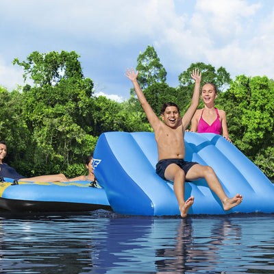 Bestway Hydro Force Detachable Summer Slide 5 Person Inflatable Activity Island